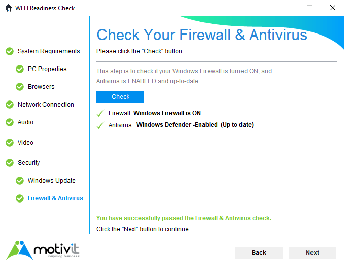 MotivIT WFH Readiness Check_Firewall